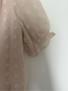 She + Sky Soft Blush Sleeveless Top